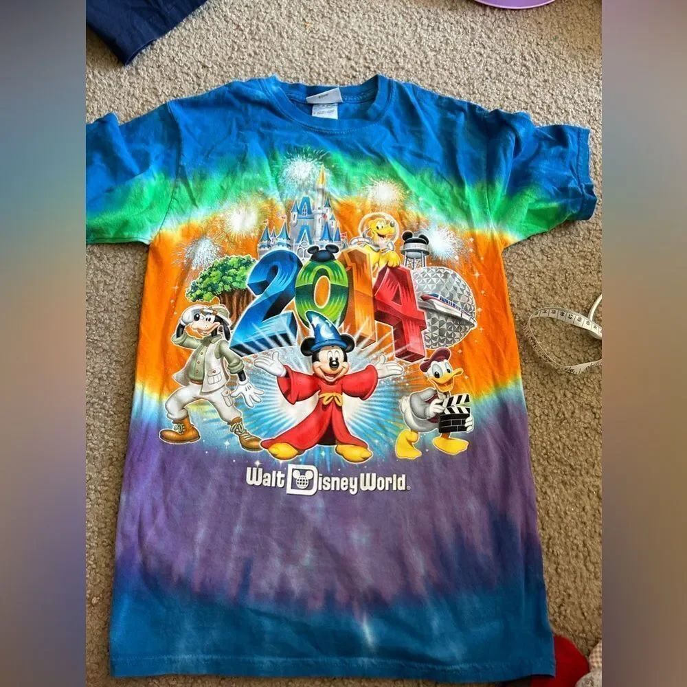 Disney Parks 2014 Tie-Dye Tshirt